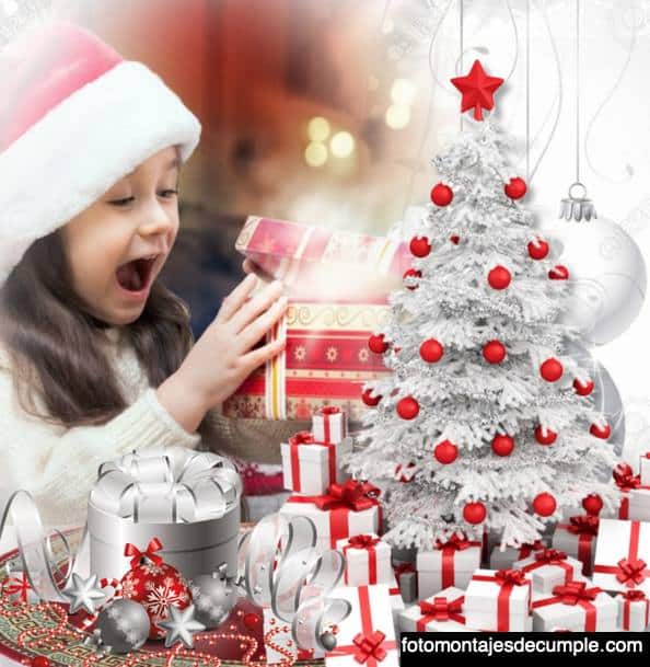 Fotomontajes con Arbol de Navidad