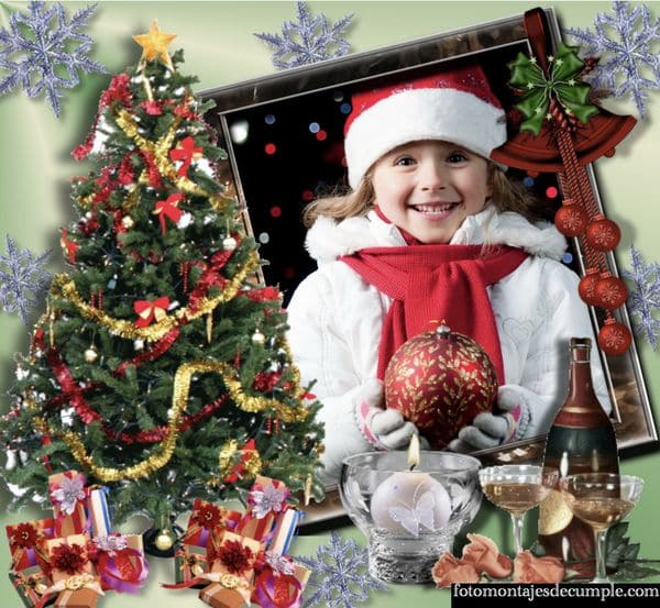 Fotomontajes Marcos de Navidad gratis