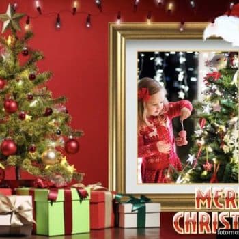 Fotomontajes Marcos de Navidad gratis