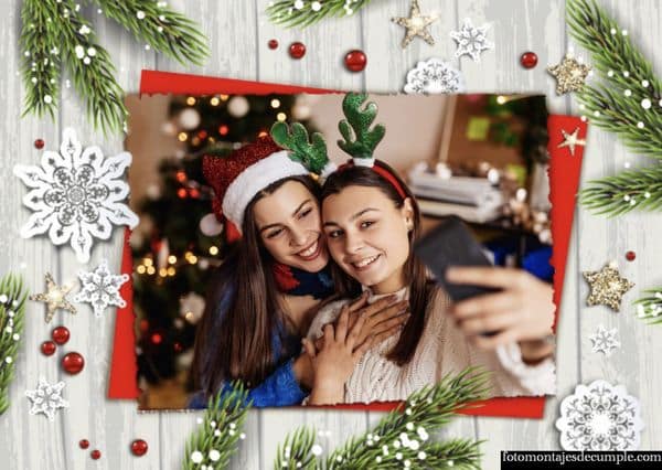 Fotomontajes Marcos de navidad gratis