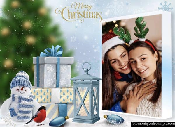 Fotomontajes Marcos de navidad gratis
