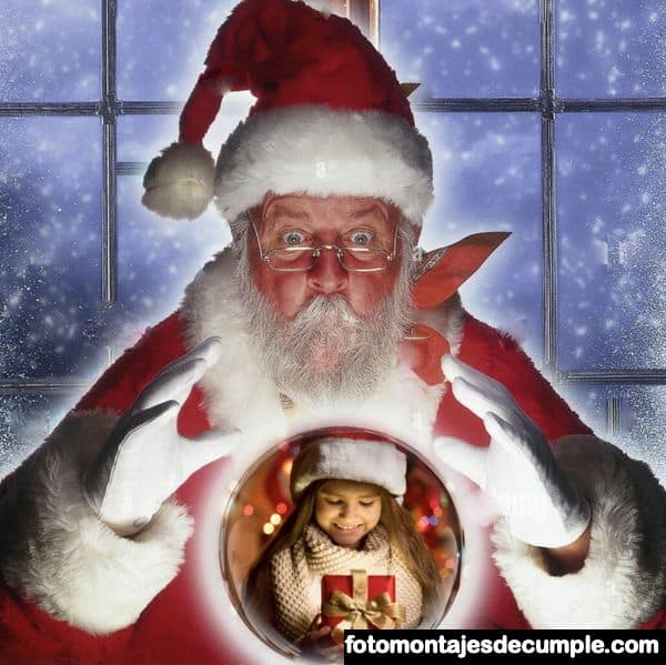 Fotomontajes de navidad para poner mi foto con Santa