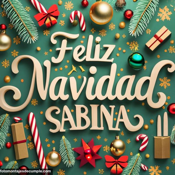 Imagenes de feliz navidad Sabina