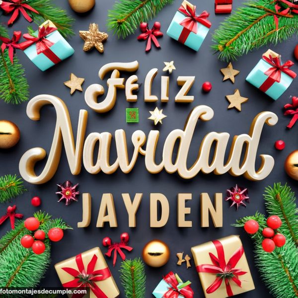 Imagenes de feliz navidad Jayden