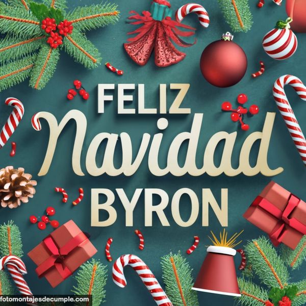 Imagenes de feliz navidad Byron
