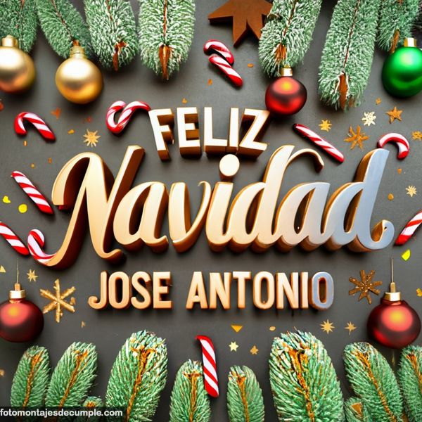 Imagenes de feliz navidad Jose Antonio