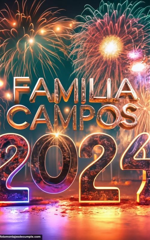 Imagenes año nuevo con apellidos