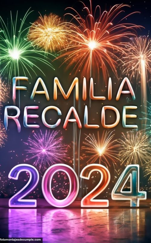 Imagenes año nuevo con apellidos