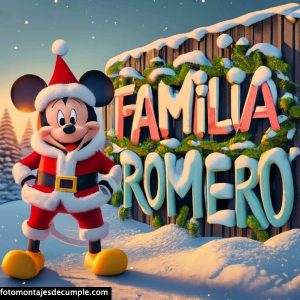 imagenes navidad con apellidos 3d gratis romero