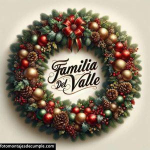 imagenes navidad con apellidos gratis del valle
