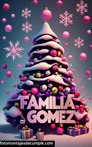 Imagenes nombres apellidos navidad gratis