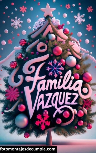 Imagenes nombres apellidos navidad gratis