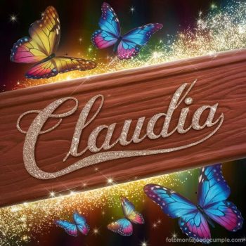 imagenes de nombre claudia