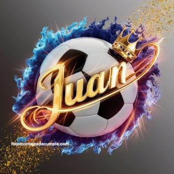 imagenes pelota de futbol nombres juan