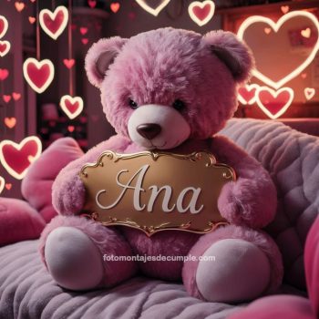 imagenes con nombre 3d ana