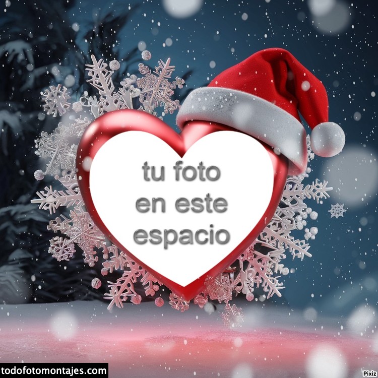 fotomontajes de navidad para editar gratis