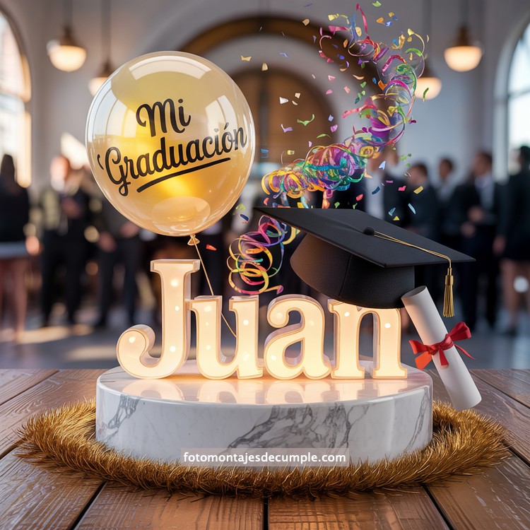 nombres personalizados gratis para graduacion