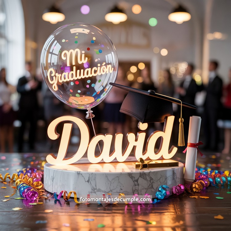 nombres personalizados gratis para graduacion