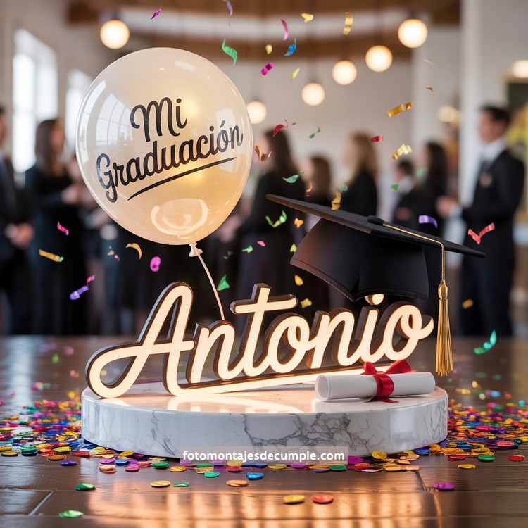 nombres personalizados gratis para graduacion