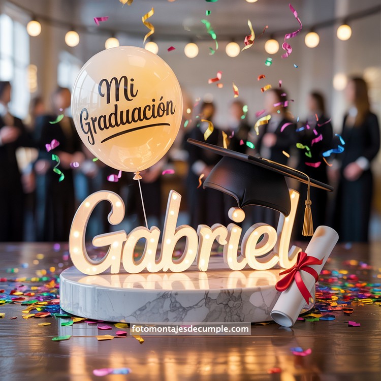 nombres personalizados gratis para graduacion