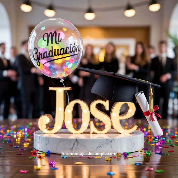 nombres personalizados gratis para graduacion