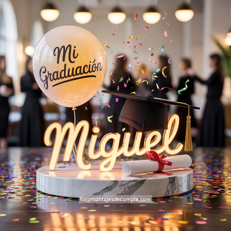 nombres personalizados gratis para graduacion