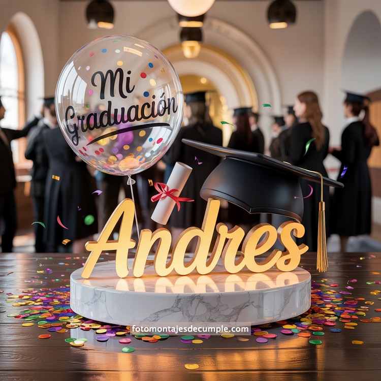nombres personalizados gratis para graduacion
