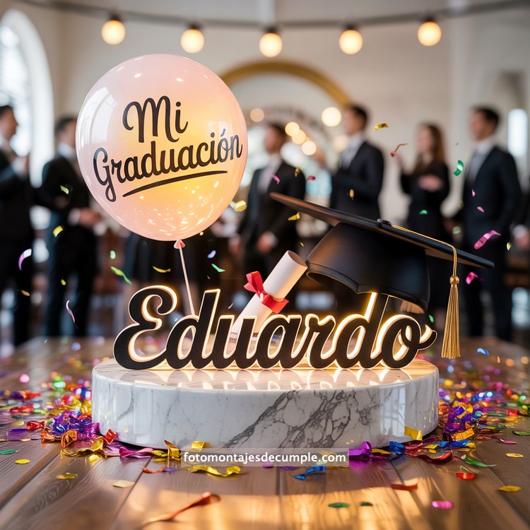 nombres personalizados gratis para graduacion