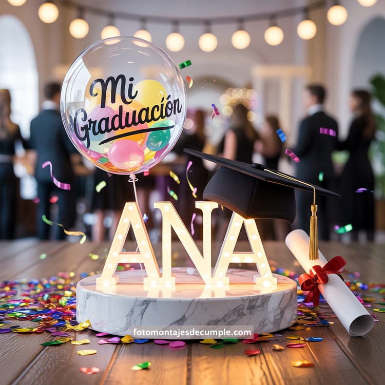 nombres personalizados gratis para graduacion