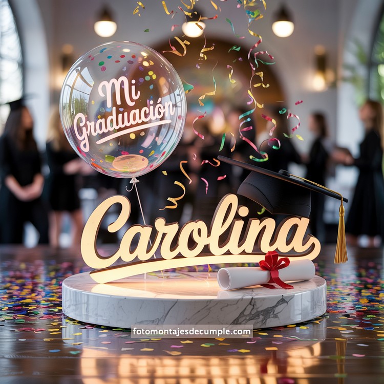 nombres personalizados gratis para graduacion