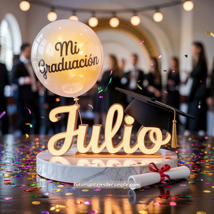 nombres personalizados gratis para graduacion
