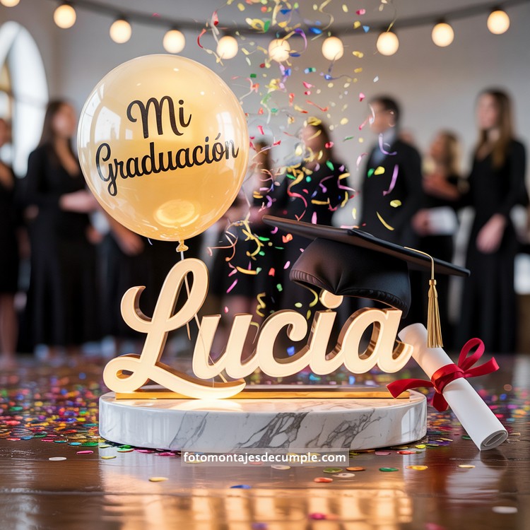 nombres personalizados gratis para graduacion