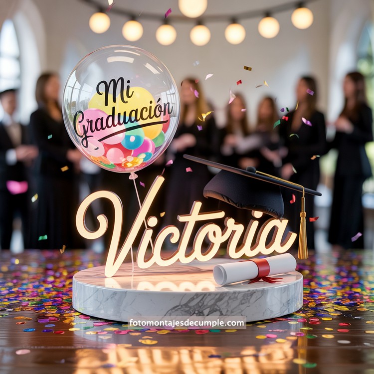 nombres personalizados gratis para graduacion