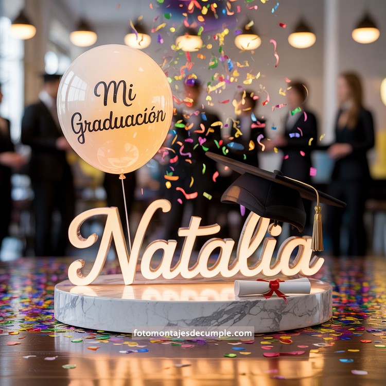 nombres personalizados gratis para graduacion