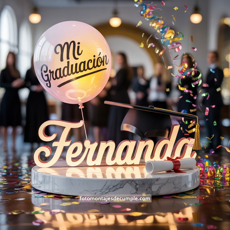 nombres personalizados gratis para graduacion