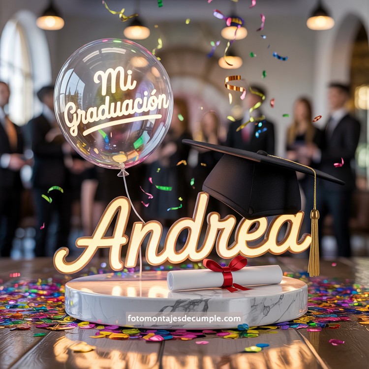 nombres personalizados gratis para graduacion