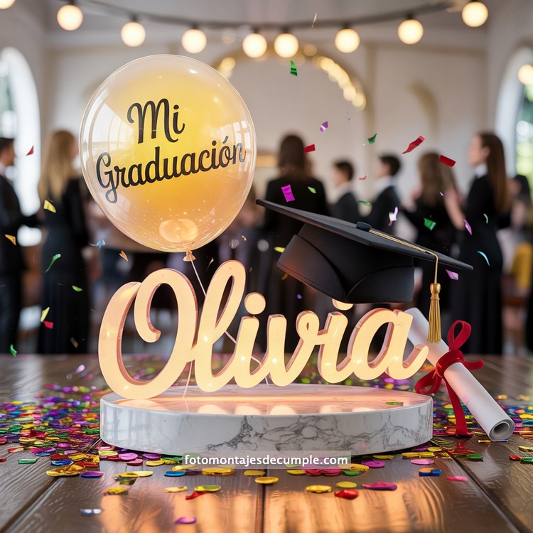 nombres personalizados gratis para graduacion