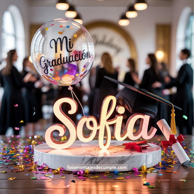 nombres personalizados gratis para graduacion