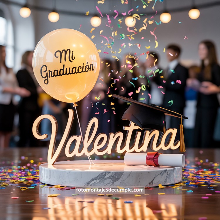nombres personalizados gratis para graduacion