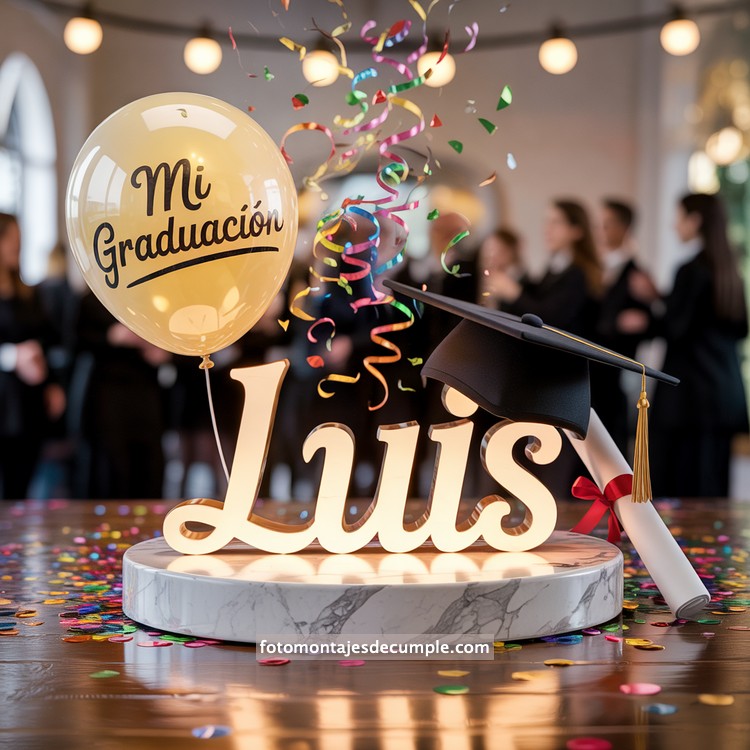 nombres personalizados gratis para graduacion