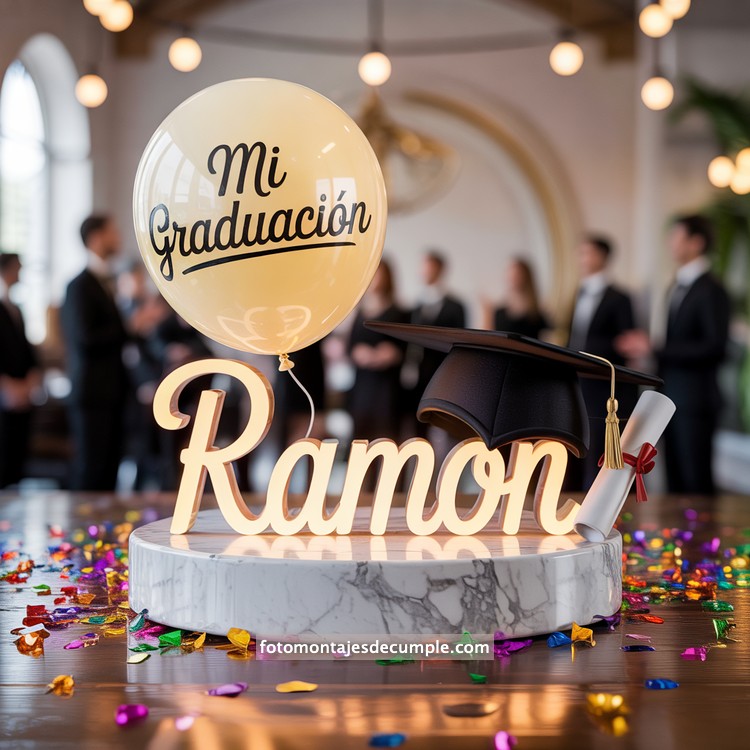 nombres personalizados gratis para graduacion