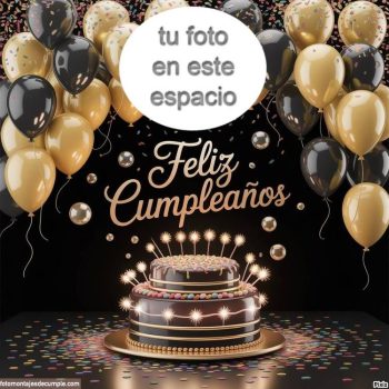 marcos de fotos de cumpleaños online gratis