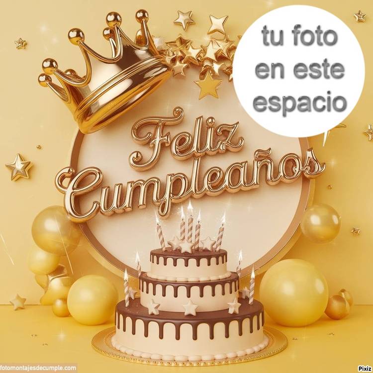marcos de fotos de cumpleaños online gratis