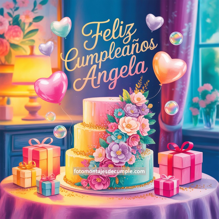 descargar nombres mujer con pastel cumpleaños