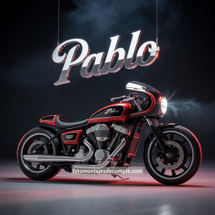 descargar gratis nombres personalizados de hombre con motocicleta