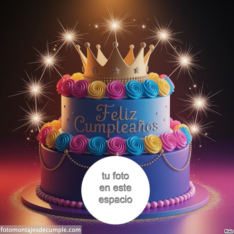 marco de fotos gratis cumpleaños