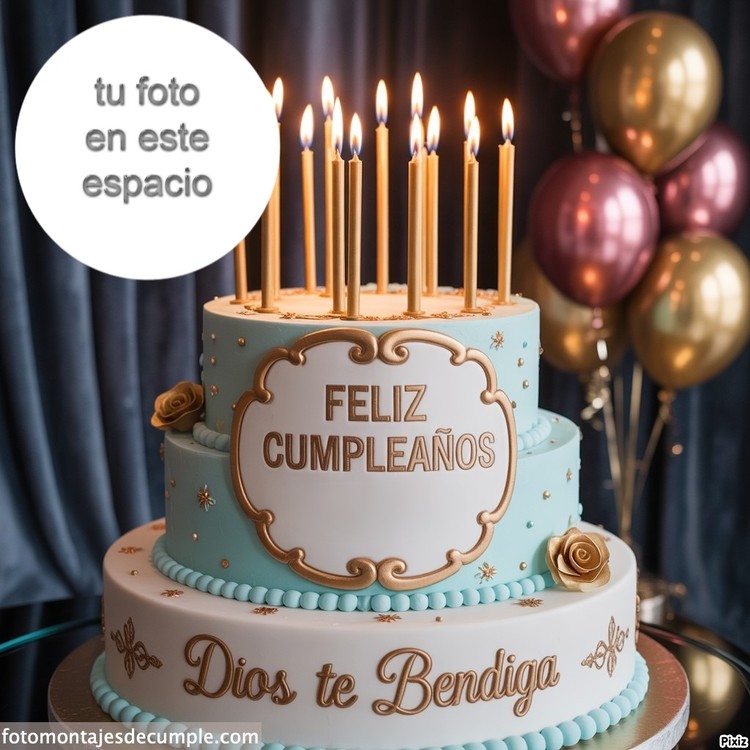 marco de fotos gratis cumpleaños
