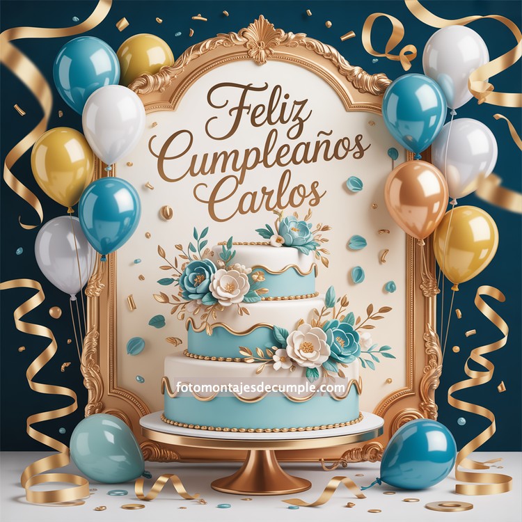 Nombres de hombre feliz cumpleaños en celeste 84 nombres hombre con pastel de cumpleaños y globos