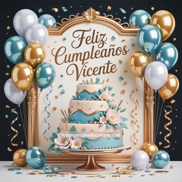 Nombres de hombre feliz cumpleaños en celeste 74 nombres hombre con pastel de cumpleaños y globos