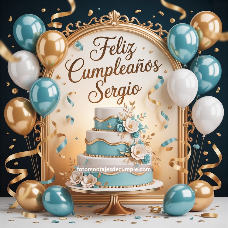 Nombres de hombre feliz cumpleaños en celeste 62 nombres hombre con pastel de cumpleaños y globos